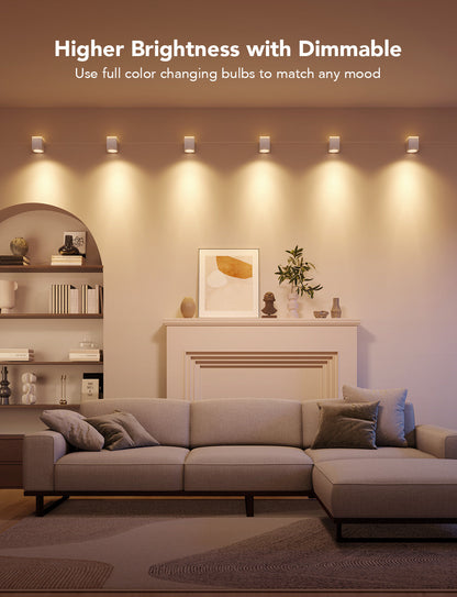 Refurbished Govee RGBIC Cube Wall Sconces