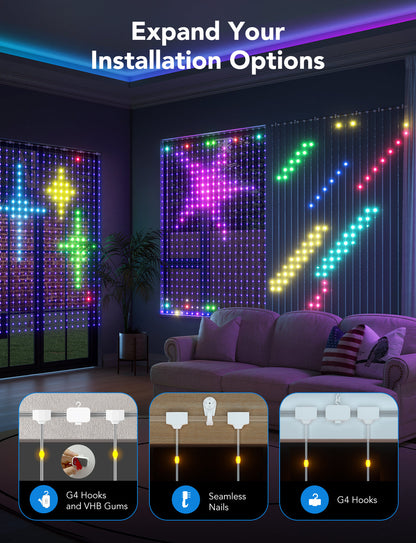 Refurbished Govee Curtain Lights