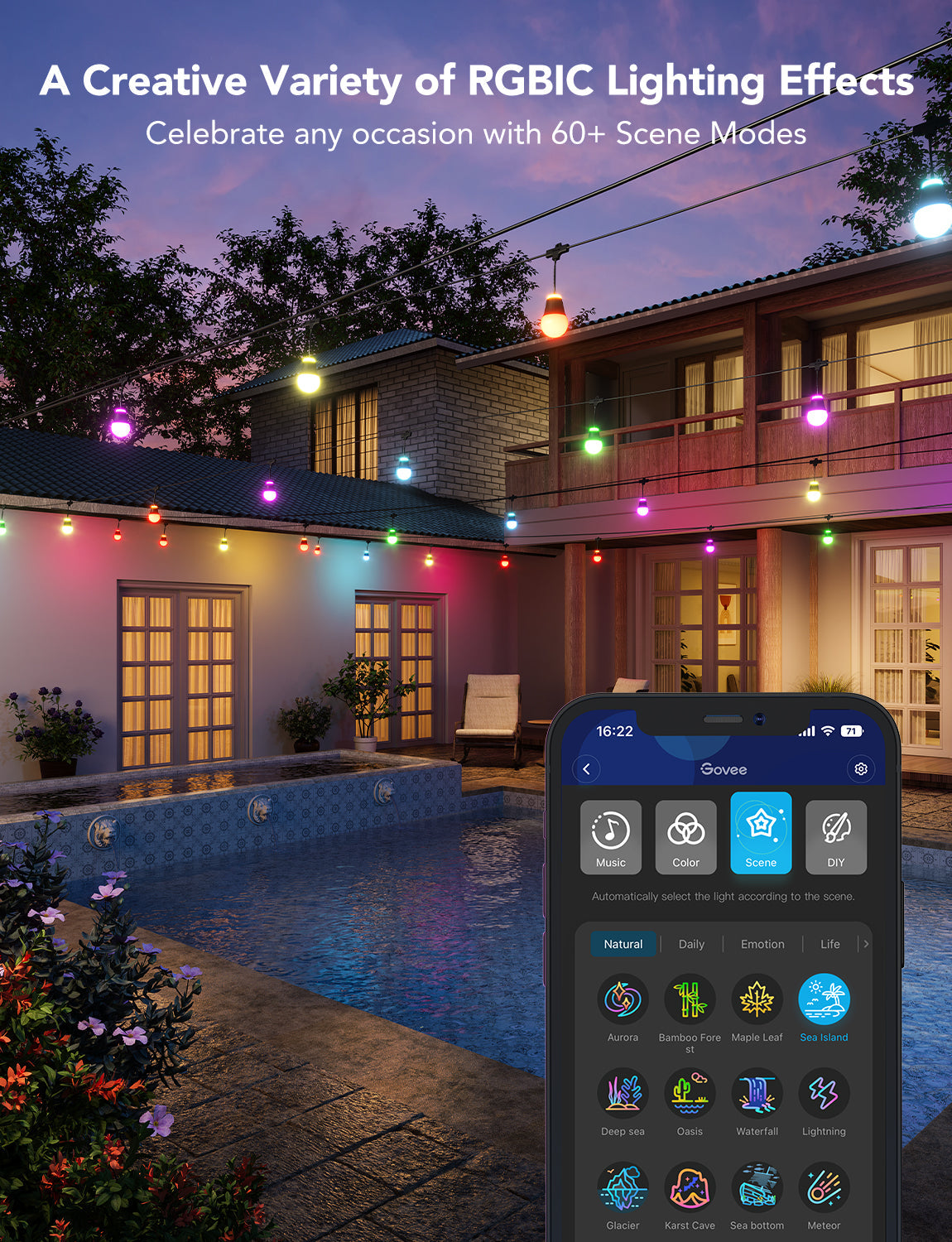 Govee Outdoor String Lights H1