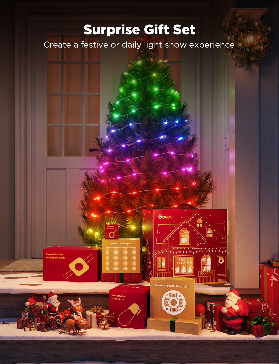Refurbished Govee Christmas Lights Set