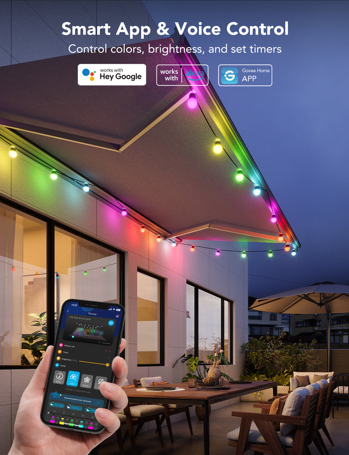 Govee Outdoor String Lights H1
