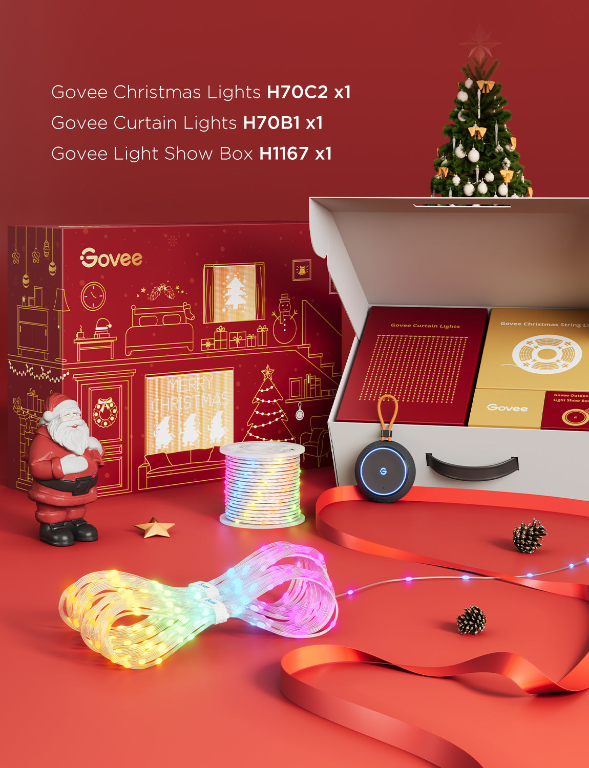 Refurbished Govee Christmas Lights Set