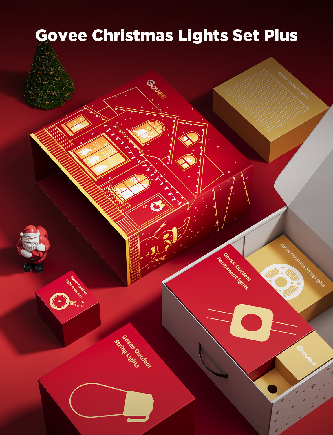 Refurbished Govee Christmas Lights Set