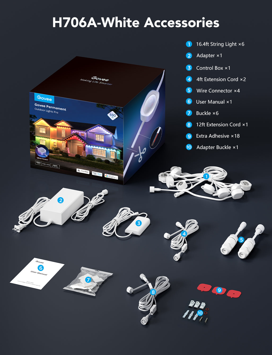 Govee Permanent Outdoor Lights Pro