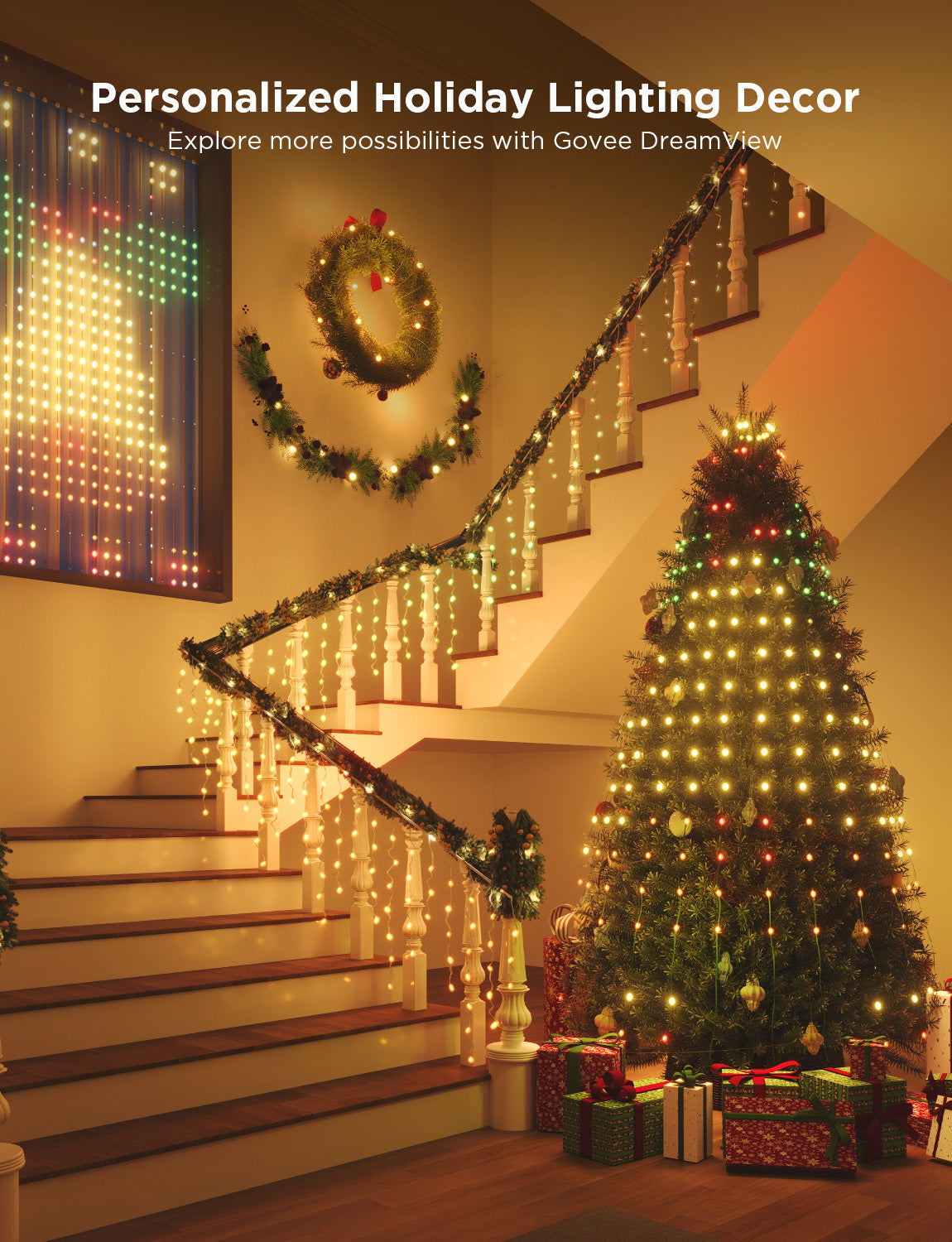 Refurbished Govee Christmas Tree Lights