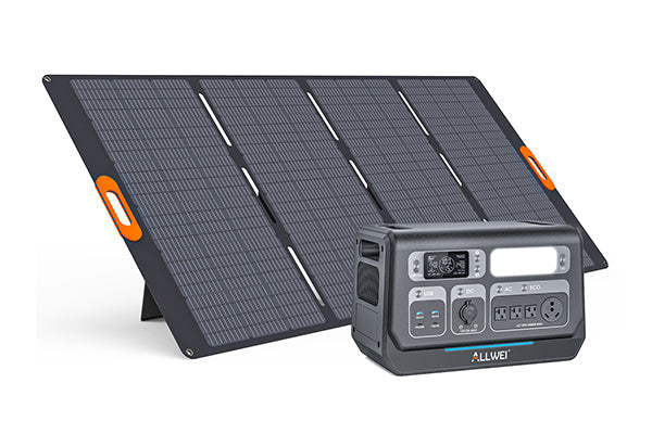 ALLWEI PPS2400 Portable Power Station – 2048Wh Large Capacity, 2400W High Output, Fast Charging Backup Power for Home, RV & Camping