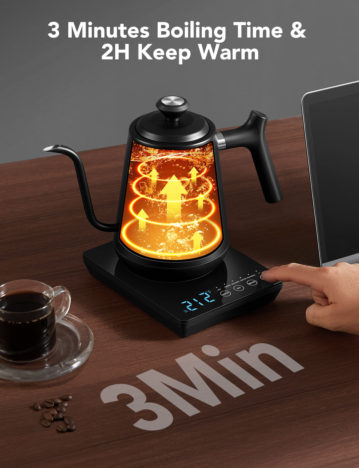 GoveeLife Smart Electric Gooseneck Kettle