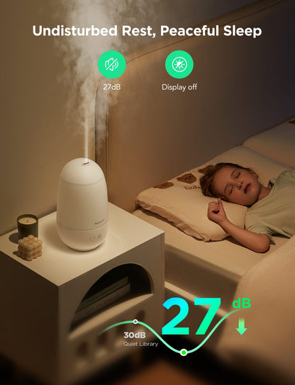 GoveeLife Smart Mini Humidifier for Baby Nursery