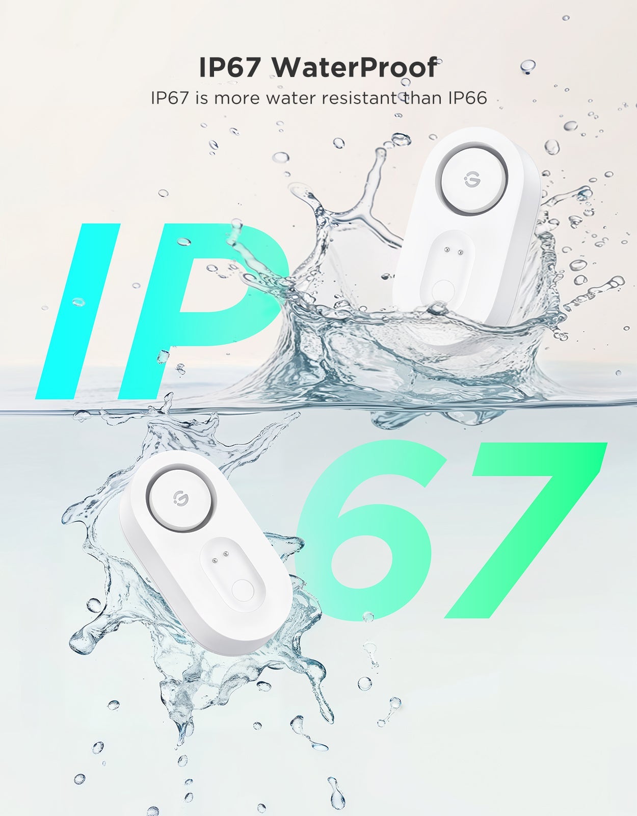 Refurbished GoveeLife Water Leak Detector 1s