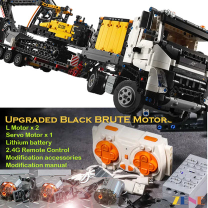 Kit de funciones de potencia para camión LEGO Volvo FMX y excavadora eléctrica EC230 n.° 42175 motorizada
