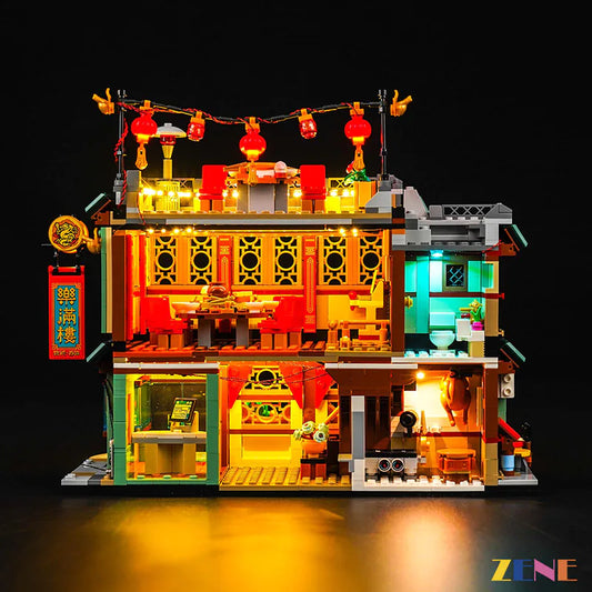 Kit de iluminación para la celebración de la reunión familiar LEGO n.° 80113