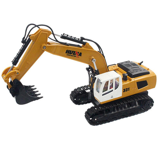 Huina 1331 RC Excavator Truck 9CH 1:16 2.4G RC Construction Vehicle Toy