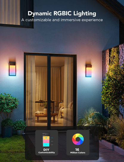 Refurbished Govee Outdoor Wall Light