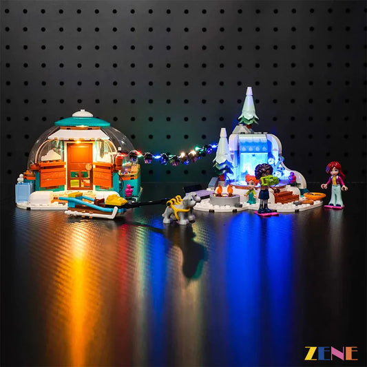 Kit de iluminación para LEGO Igloo Holiday Adventure n.° 41760
