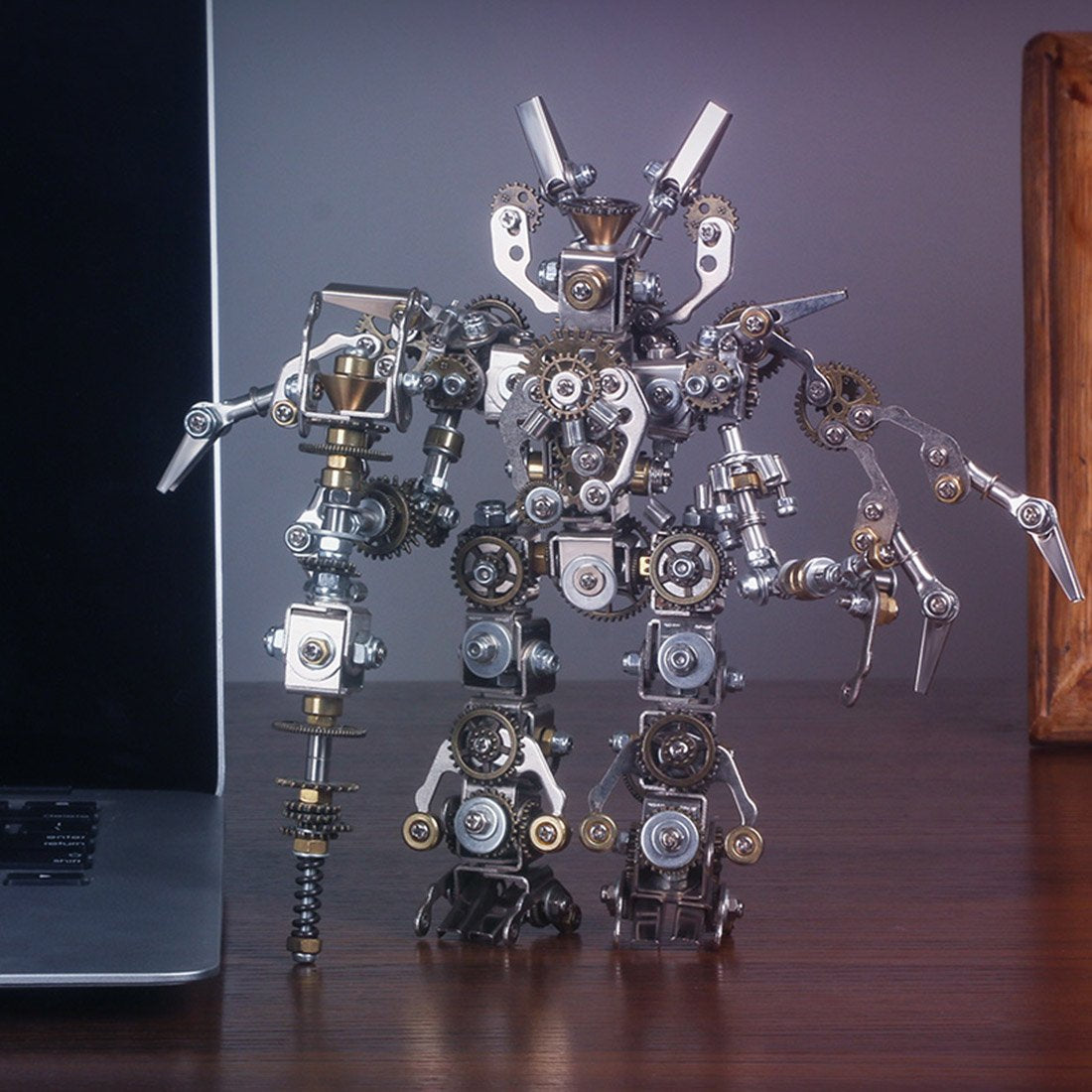 DIY Assembly 3D Metal Mechanical Saints Blind Box Puzzle Model Kit