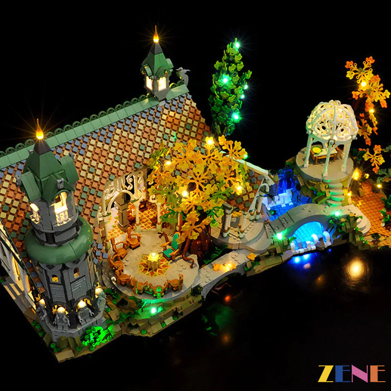 Kit de iluminación para LEGO RIVENDELL: El Señor de los Anillos n.° 10316
