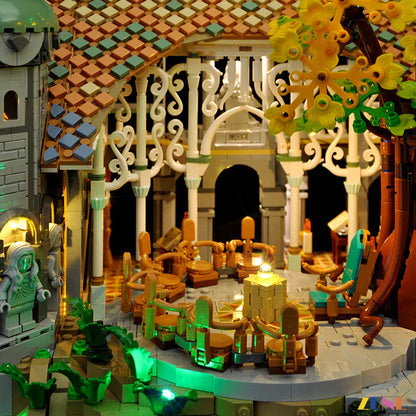 Kit de iluminación para LEGO RIVENDELL: El Señor de los Anillos n.° 10316