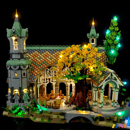 Kit de iluminación para LEGO RIVENDELL: El Señor de los Anillos n.° 10316