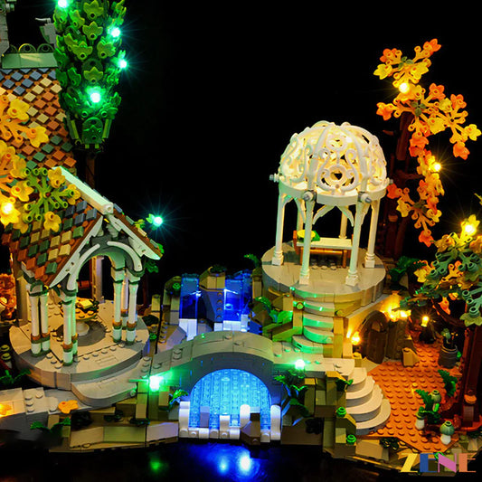Kit de iluminación para LEGO RIVENDELL: El Señor de los Anillos n.° 10316