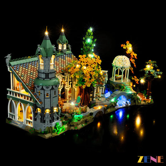 Kit de iluminación para LEGO RIVENDELL: El Señor de los Anillos n.° 10316