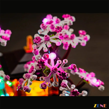 Kit de iluminación para LEGO ICONS Jardín Tranquilo n.° 10315