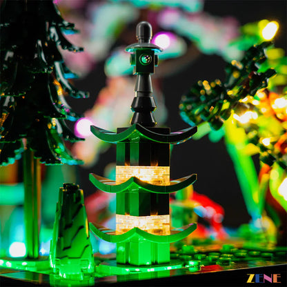 Kit de iluminación para LEGO ICONS Jardín Tranquilo n.° 10315