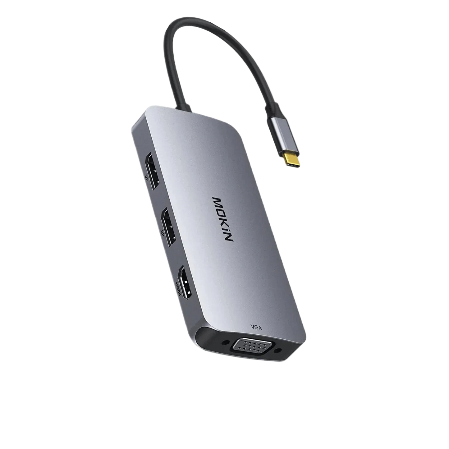 MOKiN 8 IN 1 USB-C Docking Station Dual DisplayPort