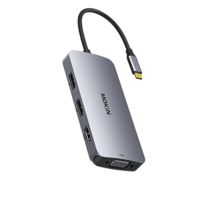 MOKiN 8 IN 1 USB-C Docking Station Dual DisplayPort