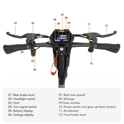 VIPCOO VS1 Foldable Electric Scooter