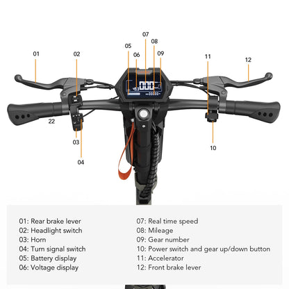VIPCOO VS2 Foldable Scooter For Adults