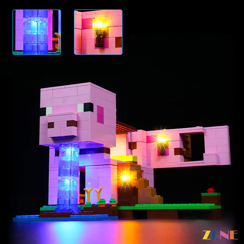 Kit de iluminación LEGO The Pig House n.° 21170