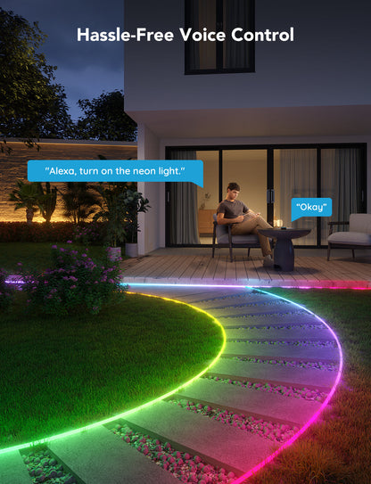 Refurbished Govee RGBIC Outdoor Neon Rope Light