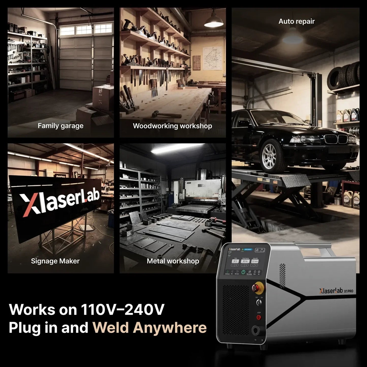 Xlaserlab X1 Pro | 3-in-1 Laser Welder, Cleaner & Cutter