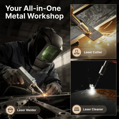 Xlaserlab X1 Pro | 3-in-1 Laser Welder, Cleaner & Cutter