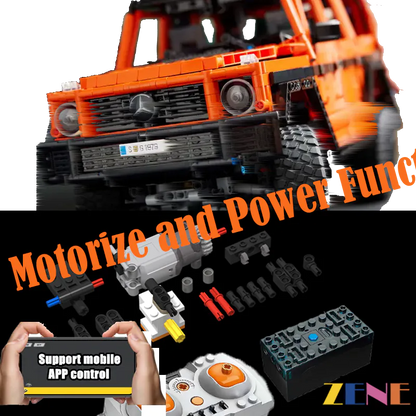 Kit de funciones de potencia para LEGO G500 Mercedes-Benz n.° 42177 RC Lata motorizada después de construir