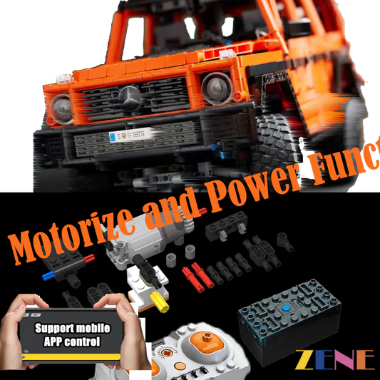 Kit de funciones de potencia para LEGO G500 Mercedes-Benz n.° 42177 RC Lata motorizada después de construir
