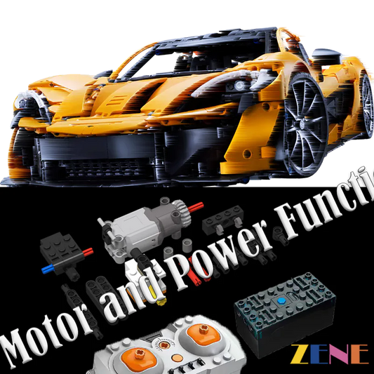 Kit de funciones de potencia para LEGO McLaren P1 n.° 42172 RC Motorizado