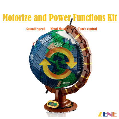 Motorized Kit for LEGO The Globe Power Functions #21332