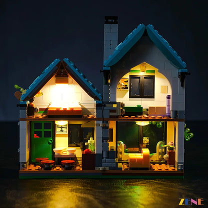 Kit de iluminación para LEGO Cozy House n.° 31139