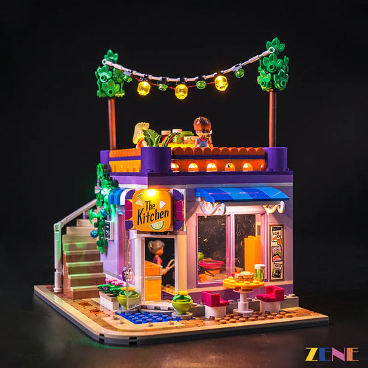Kit de iluminación para la cocina comunitaria LEGO Heartlake City n.° 41747
