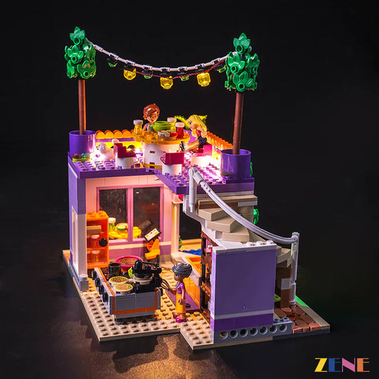 Kit de iluminación para la cocina comunitaria LEGO Heartlake City n.° 41747