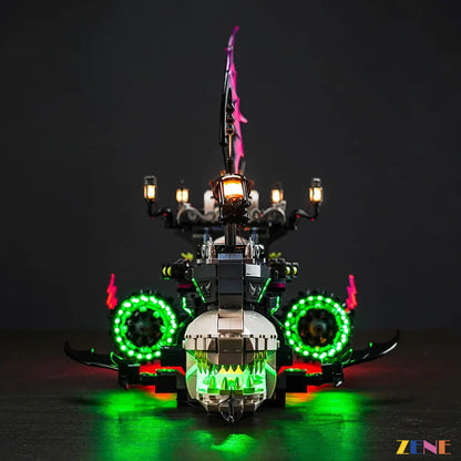 Kit de iluminación para LEGO DREAMZzz Barco Tiburón Pesadilla n.° 71469