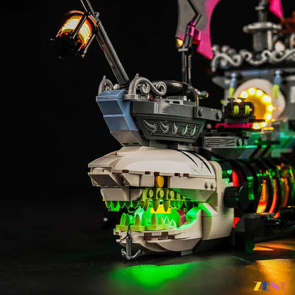 Kit de iluminación para LEGO DREAMZzz Barco Tiburón Pesadilla n.° 71469