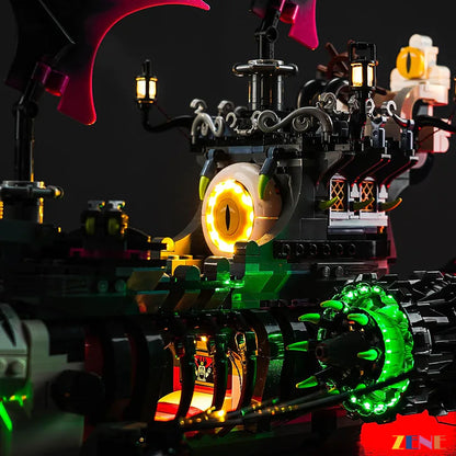 Kit de iluminación para LEGO DREAMZzz Barco Tiburón Pesadilla n.° 71469