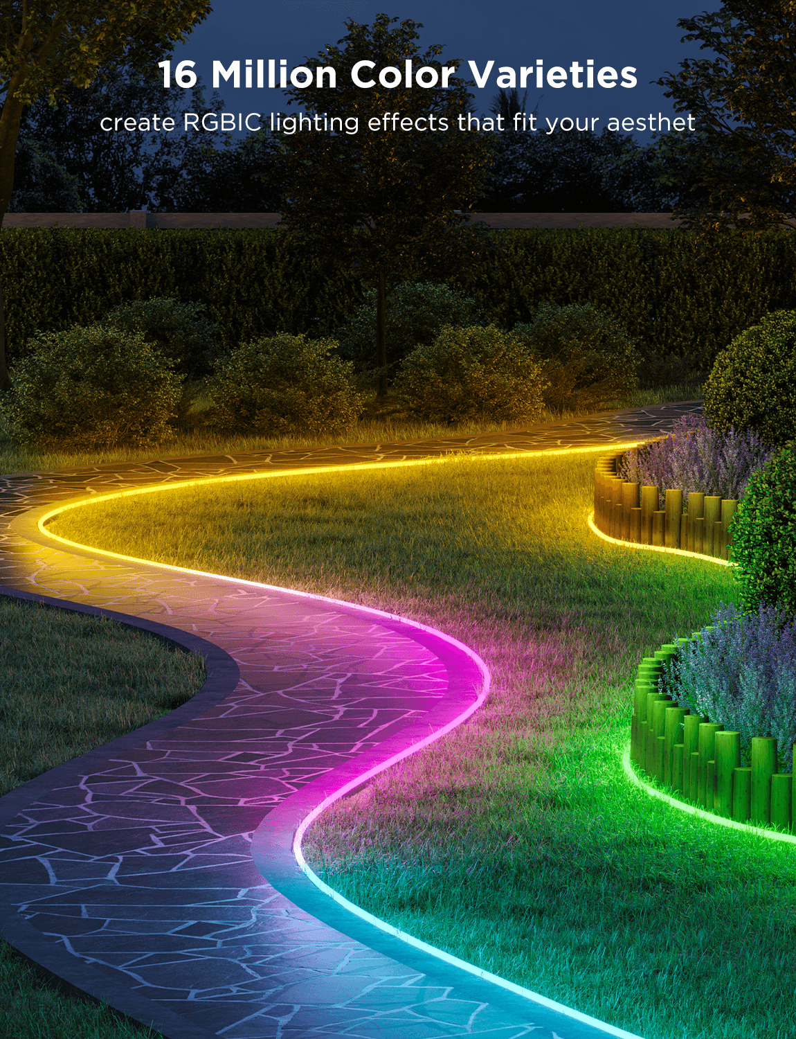 Govee RGBIC Outdoor Neon Rope Light