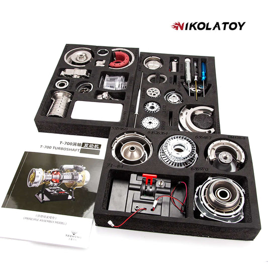 TECHING T700 DIY Turboshaft Engine Model Diy Kit