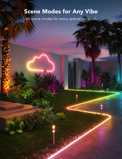 Refurbished Govee RGBIC Outdoor Neon Rope Light