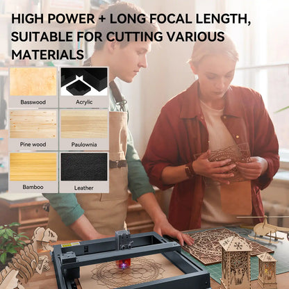 AtomStack A12/A24 Pro 12W/24W Unibody Frame Laser Engraver