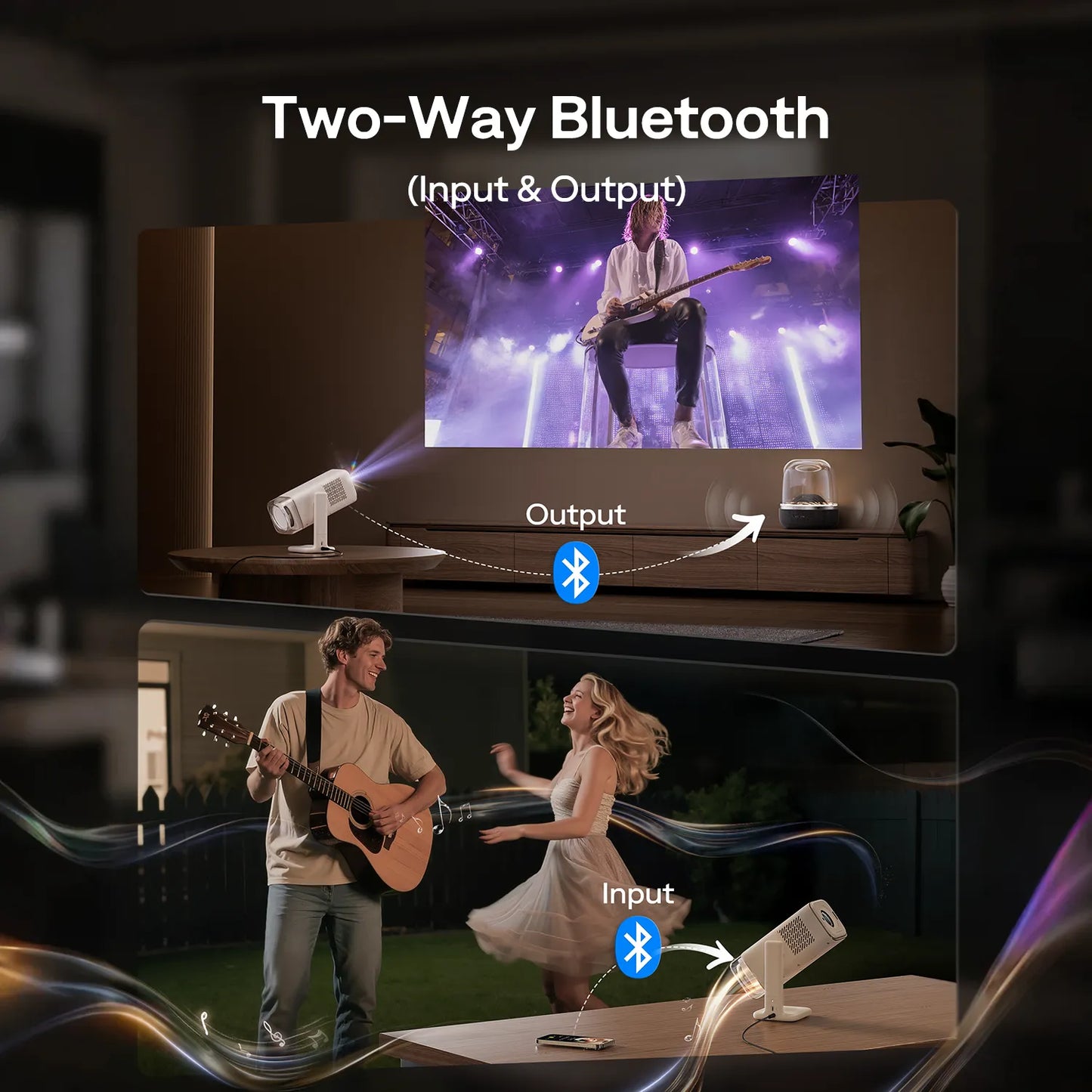 Aurzen BOOM air Google TV Smart Projector
