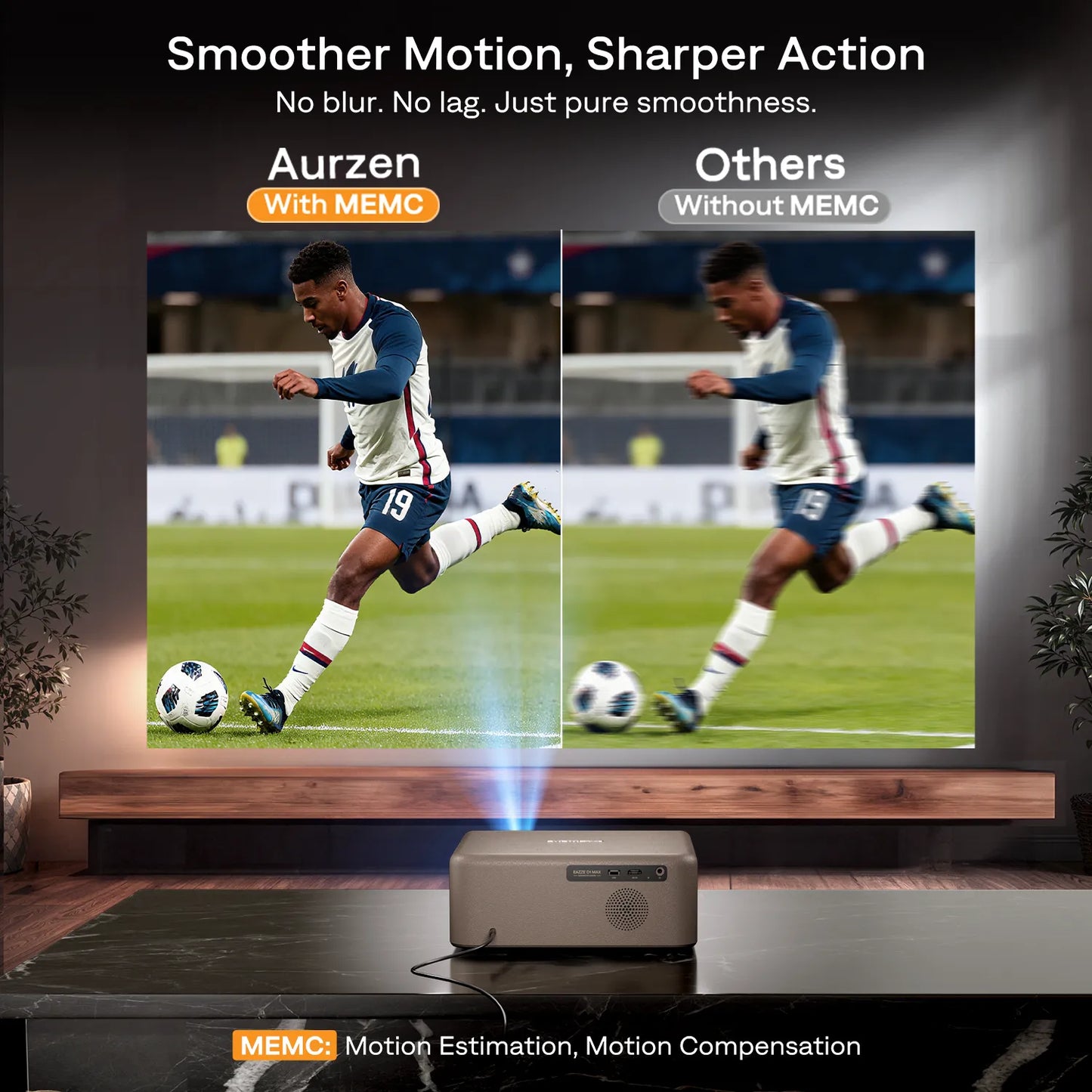Aurzen EAZZE D1 MAX Google TV Smart Projector